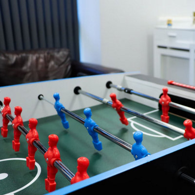Kickmaster 4ft Quick Folding Football Table Fast Play Pitch, Telescopic ...