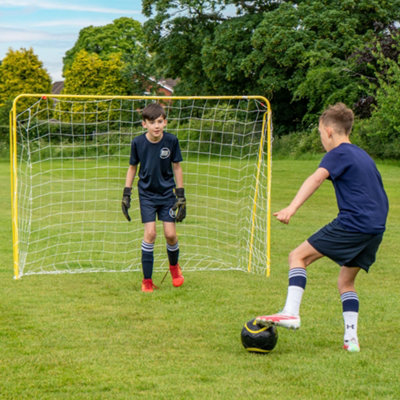 Kickmaster Premier Football Goal - 7ft Soccer Practice Net