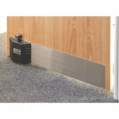 Kickplate Brushed Stainless Steel Door Protection (300 x 75mm)