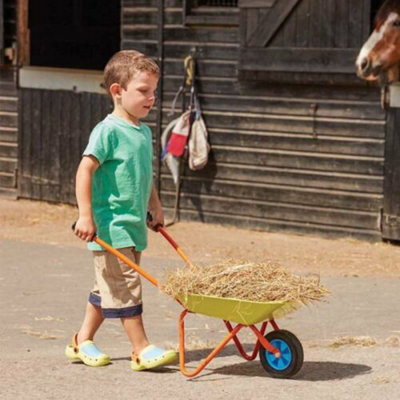 Kid s Gardening Wheel Barrow Toy DIY at B Q