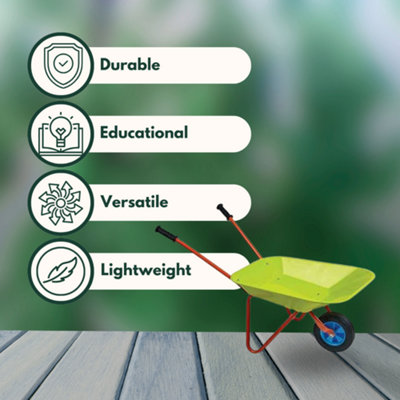 Kid's Gardening Wheel Barrow  Toy - 4