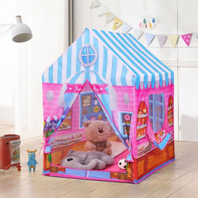 Kid Toddler Play Set,Cake Shop Play Tent Portable Pretend Playhouse 690 x D 930 x H 1030 mm