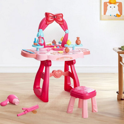 Children's play makeup table hotsell