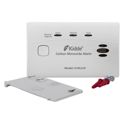 Kidde 10LLCO - 10 Year Longlife Battery Carbon Monoxide Detector