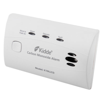 Kidde 10LLCO - 10 Year Longlife Battery Carbon Monoxide Detector