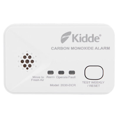 Kidde 2030-DCR Battery Carbon Monoxide Alarm 10 Year Life
