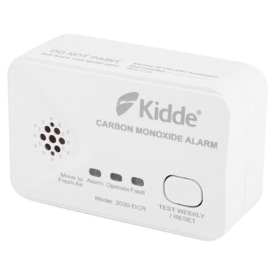 Kidde 2030-DCR Twin Pack - 10 Year Life Battery Carbon Monoxide Alarm