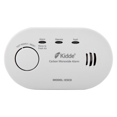 Kidde 5CO Carbon Monoxide Alarm 10 Year Warranty DIY at B&Q