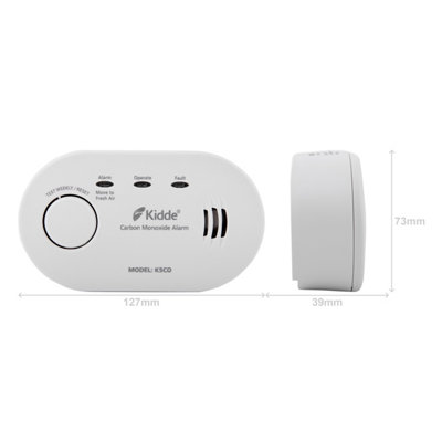 Kidde 5CO Carbon Monoxide Alarm  - 10 Year Warranty