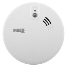 Kidde Firex KF20 -Mains Powered Smoke Alarm with Alkaline Back-up Battery