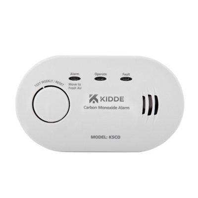 Kidde K5CO 10 Year Life Carbon Monoxide Alarm DIY at B&Q