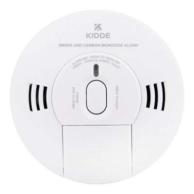 Kidde KCN10SCO Combination Smoke & Carbon Monoxide Alarm with Voice ...