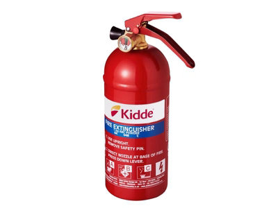 Kidde KS1KG Multipurpose Fire Extinguisher 1.0kg ABC KIDKS1KG