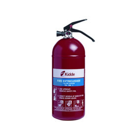 Kidde KSPD2G Fire Extinguisher Multipurpose 2.0kg ABC KIDKSPD2G