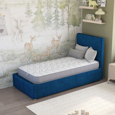 Kids Anti Allergy Sprung Mattress with OEKO-TEX fabric, Size Small Double