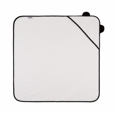 Kids Bamboo Hooded Towel Pure White
