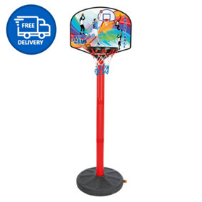 Kids Basketball Hoop Set with Stand and Ball by Laeto Kidz Sports - INCLUDES FREE DELIVERY
