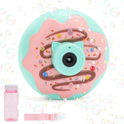 Kids Bubble Machine, Donut Design (Pink)