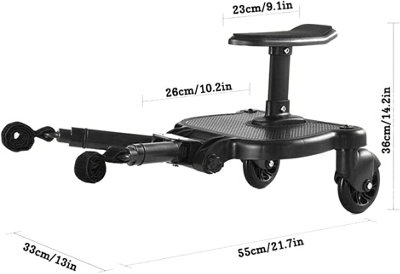 Pushchair store step board