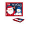Kids Christmas Lap Tray Bean Bag Padded Cushioned Dinner Plate Craft Tray 35cm