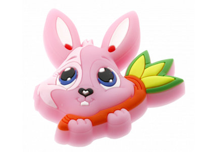 KIDS Door Knobs Childrens Football Animal Handles Cupboard Drawer Cabinet Cute Bunny