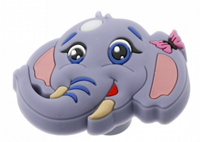 KIDS Door Knobs Childrens Football Animal Handles Cupboard Drawer Cabinet Cute Elephant