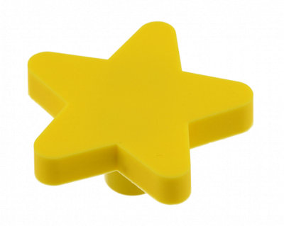 KIDS Door Knobs Childrens Football Animal Handles Cupboard Drawer Cabinet Cute Yellow Star