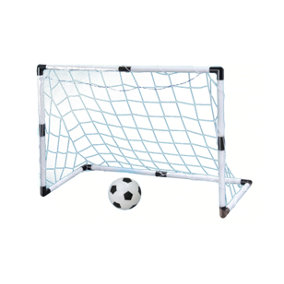 Kids Football Soccer Goal Post Set Net Indoor Outdoor Sport Pump Ball Toy Game
