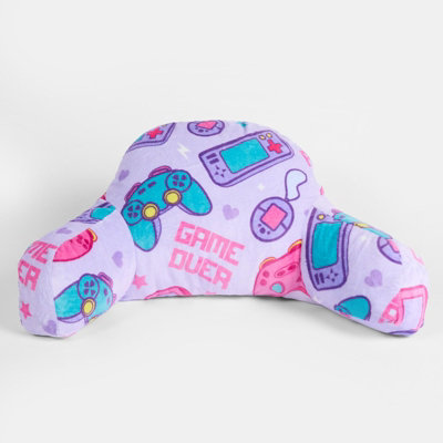 Kids Gaming Cushion Bed Pillow Reading Gamer Support Arms Lumbar Chair - 5