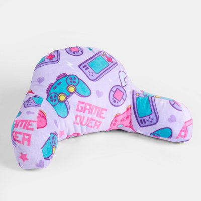 Kids Gaming Cushion Bed Pillow Reading Gamer Support Arms Lumbar Chair - 6