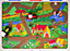 Kids Interactive Farm Yard Play Mat Soft Bedroom Rug 95x133cm