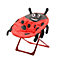 Kids Ladybird Moon Chair Foldable Camping Garden Chair Portable Seat 50kg Capacity