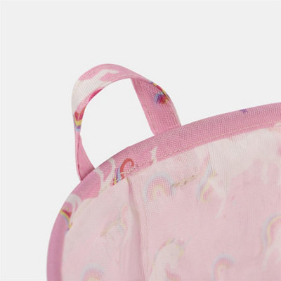 VISESUNNY Unicorn Colorful Rainbow Star Laundry Basket - XXL Collapsible Fabric Storage Bin For Toys, Clothes, Organizing