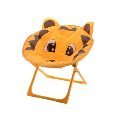 Kids Lion Moon Chair Foldable Camping Garden Chair Portable Seat 50kg Capacity