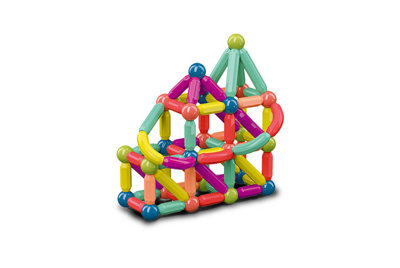 Kids Magnetic Rod Building Blocks - 25 Piece Set