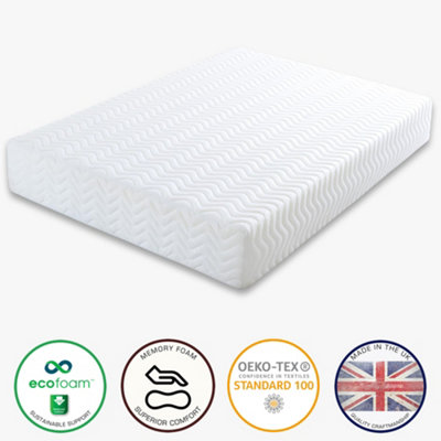 Kids Memory Mattress with Triple Foam Layers with OEKO-TEX fabric, Size Single