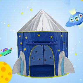 Kids Play Tent Spaceship Space Kids Teepee Tent Portable Playhouse