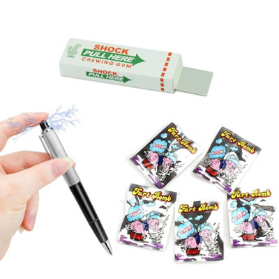 Lot De 4 Fausses Gommes Blague – Cafards Sautants Réalistes, Farce Choc Pour Halloween, Poisson D'Avril Et Anniversaire
