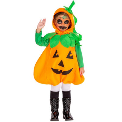 Kids Pumpkin Costume 300098 - orange 128 (8-10y)