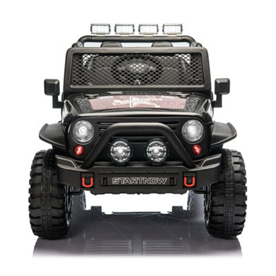 Kids Ride On Car with 2.4G Remote Control LED Lights Music FM