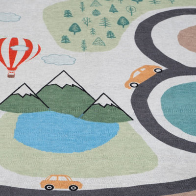thumbnail image 2 of NapCure Cloud Baby Play Mat 50x50 Inch - Non-Slip Machine Washable Toddler Area Rug 2 of 9
