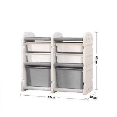 Kids plastic shelf discount