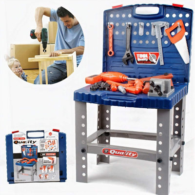 Kids Tool Bench, Kids Tool Set 69 Pieces with Realistic Tool, Age 3-5