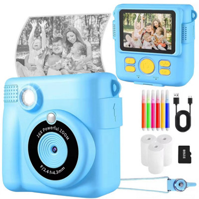 Kids Toy Cameras Instantly Prints Photos with Thermal Printing ...
