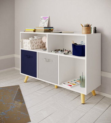 Kids White Sideboard Storage Unit