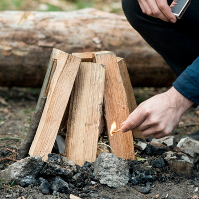 Kiln Dried Firewood Logs Mixed Hardwood Logs Ready To Burn Large Box by Laeto Firewood Depot - INCLUDES FREE DELIVERY - 5
