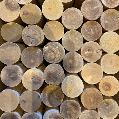 Kiln Dried Hardwood Fine Sawn Full Round Interior Display Decorative Logs 1 x Large Box - 5
