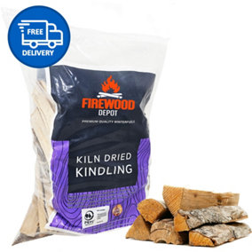 Kiln Dried Kindling Bag Firewood Ready To Burn by Laeto Firewood Depot - INCLUDES FREE DELIVERY