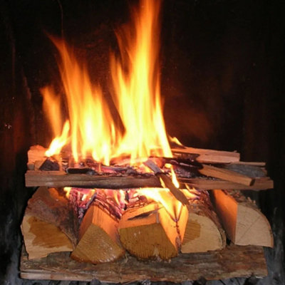 Kiln Dried Kindling Bag Firewood Ready To Burn (x2 Bags) by Laeto Firewood Depot - INCLUDES FREE DELIVERY - 4
