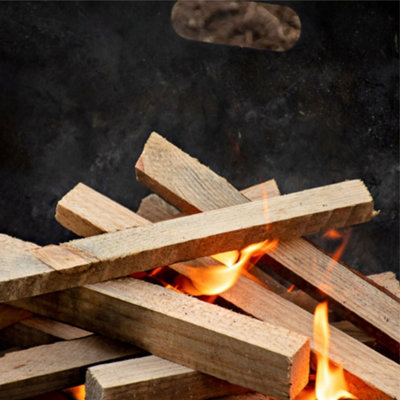 Kiln Dried Kindling Firewood Ready To Burn (x3 Nets) by Laeto Firewood Depot - INCLUDES FREE DELIVERY